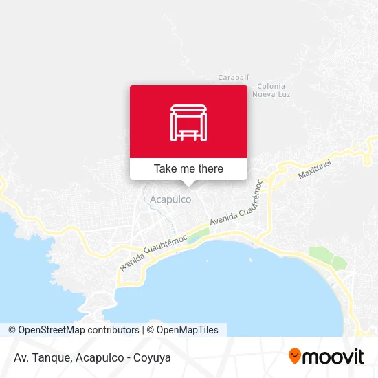Mapa de Av. Tanque