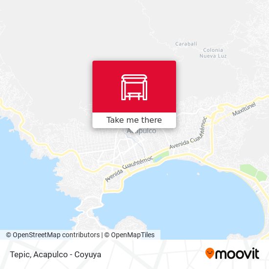 Tepic map