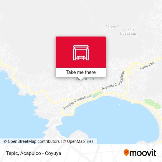 Tepic map