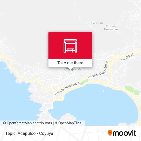 Tepic map