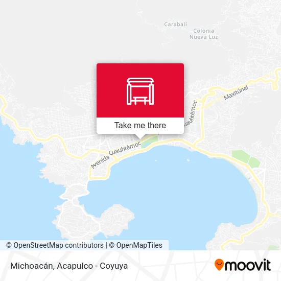 Mapa de Michoacán