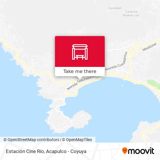 Mapa de Estación Cine Río