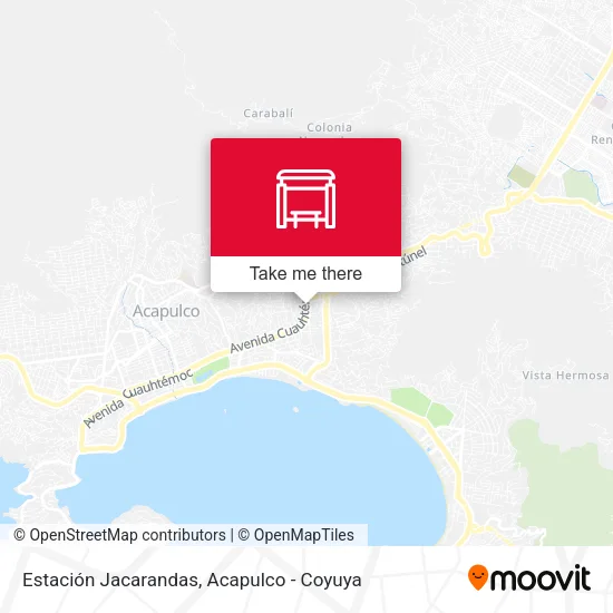 Mapa de Estación Jacarandas