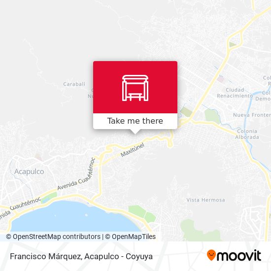 Francisco Márquez map