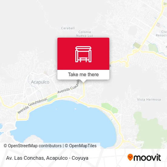 Mapa de Av. Las Conchas