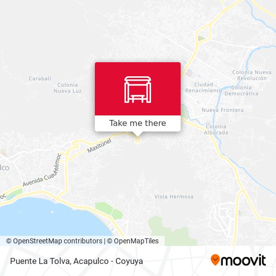 Mapa de Puente La Tolva