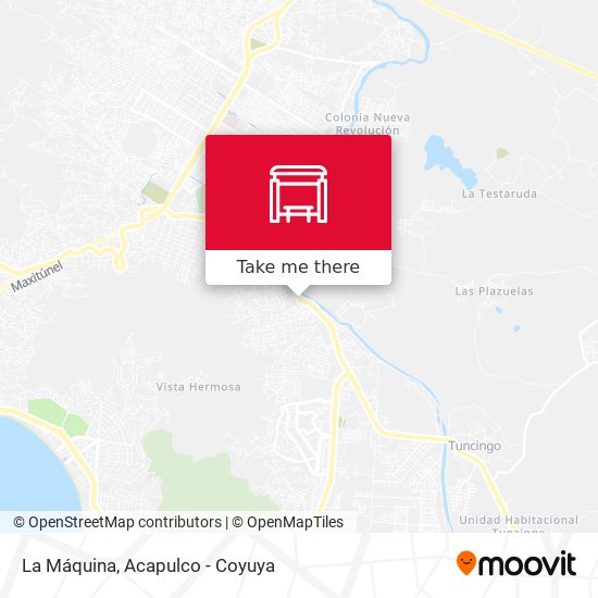 La Máquina map