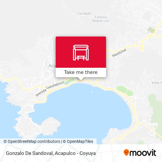 Mapa de Gonzalo De Sandoval