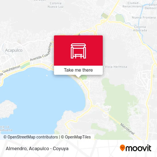 Mapa de Almendro