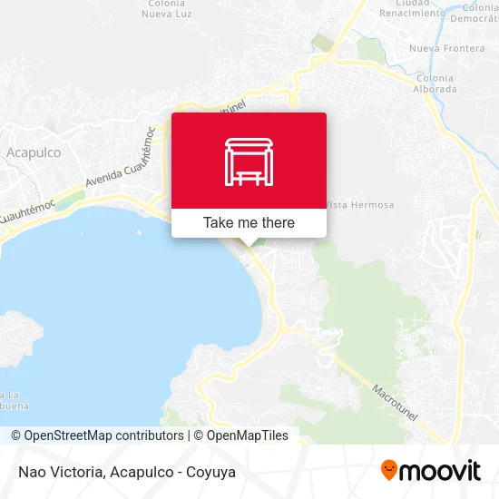 Mapa de Nao Victoria