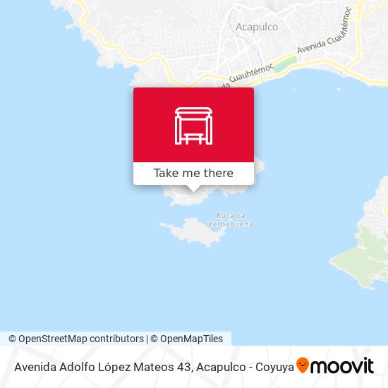 Avenida Adolfo López Mateos 43 map