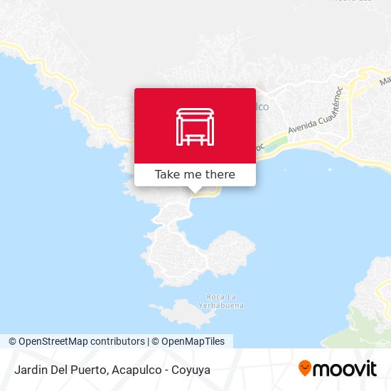 Mapa de Jardin Del Puerto
