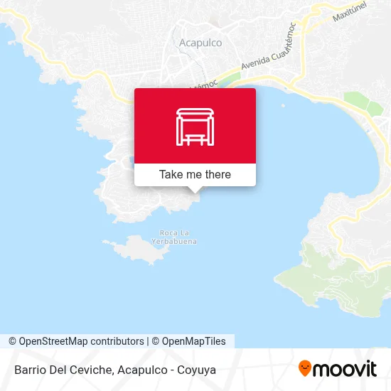 Barrio Del Ceviche map