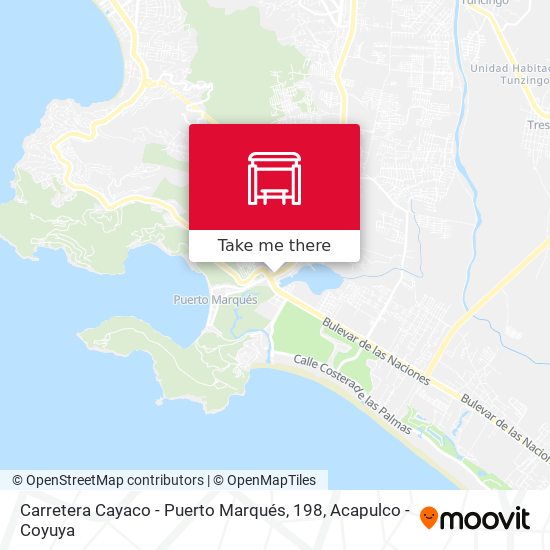 Carretera Cayaco - Puerto Marqués, 198 map