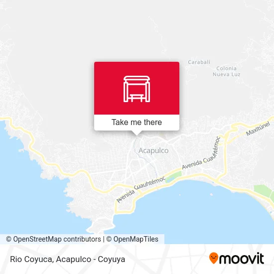 Mapa de Rio Coyuca