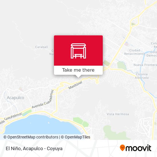 Mapa de El Niño