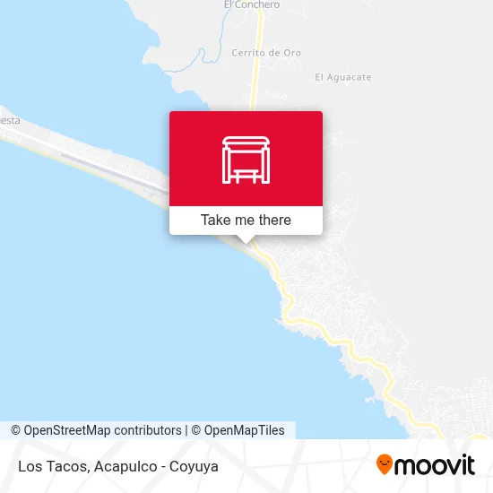 Los Tacos map