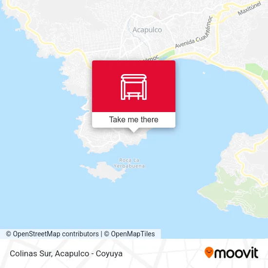 Colinas Sur map
