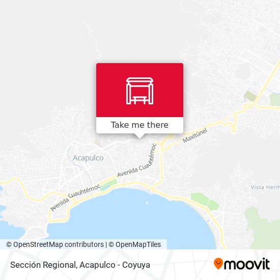 Sección Regional map