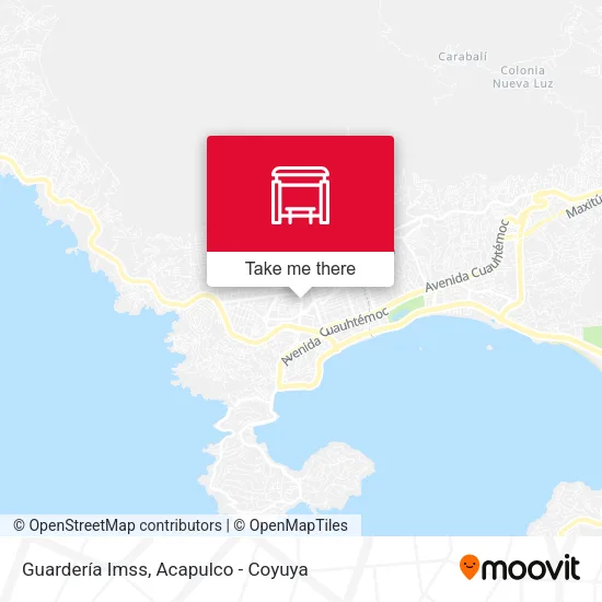 Mapa de Guardería Imss