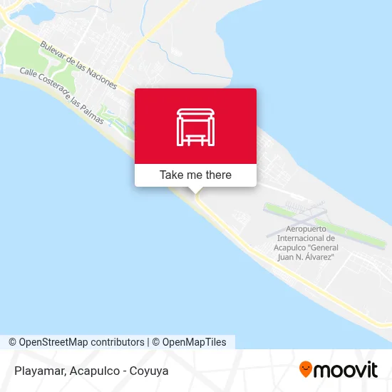 Playamar map