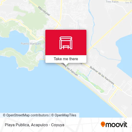Playa Publica map