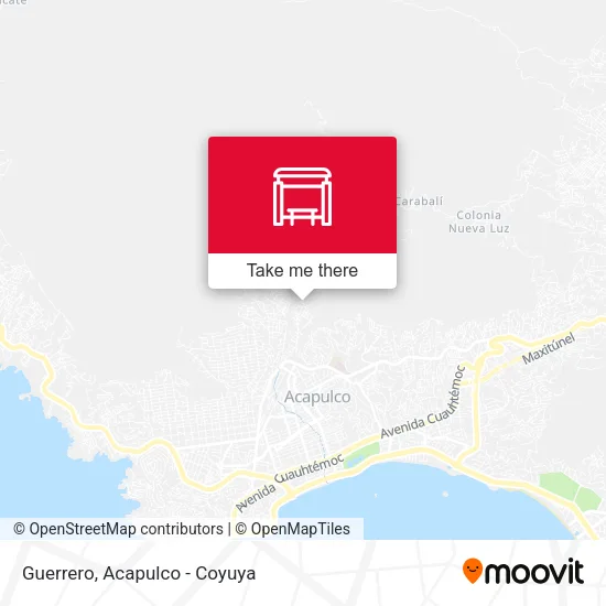 Guerrero map