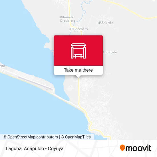 Mapa de Laguna