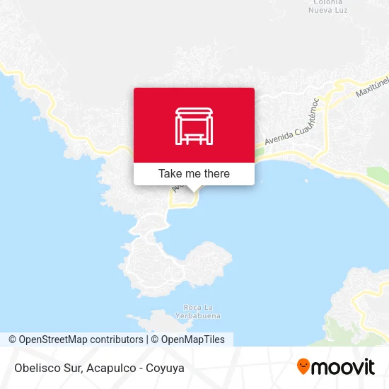 Mapa de Obelisco Sur