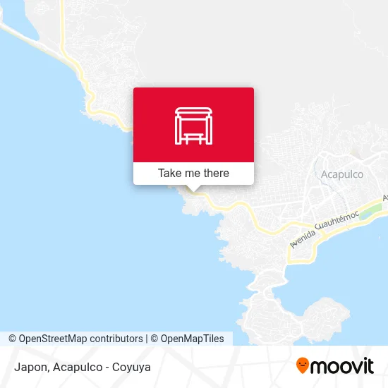Japon map
