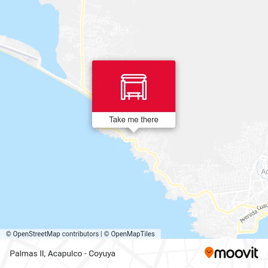 Palmas II map