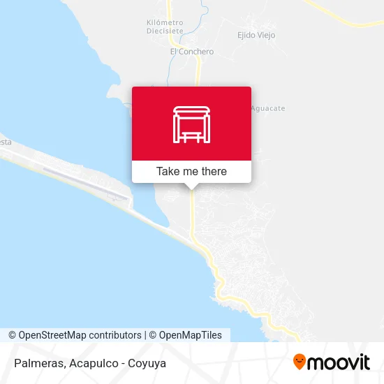 Mapa de Palmeras