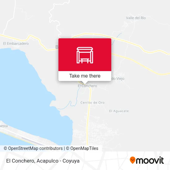 Mapa de El Conchero