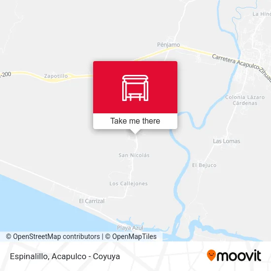 Espinalillo map