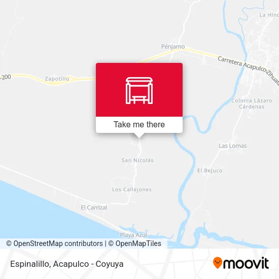 Mapa de Espinalillo