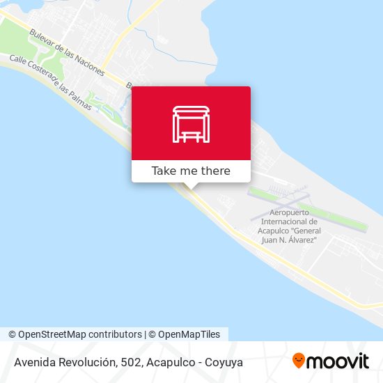 Mapa de Avenida Revolución, 502