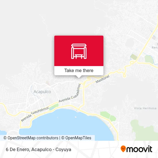 6 De Enero map