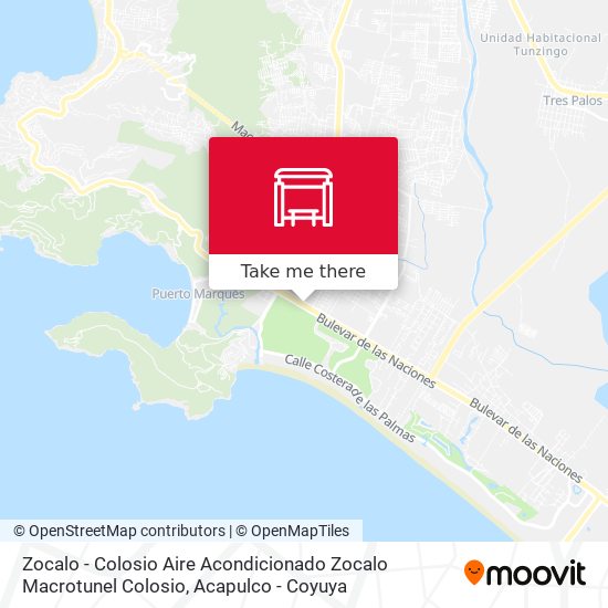 Zocalo - Colosio Aire Acondicionado Zocalo Macrotunel Colosio map