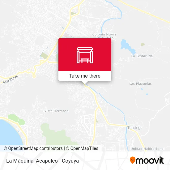La Máquina map