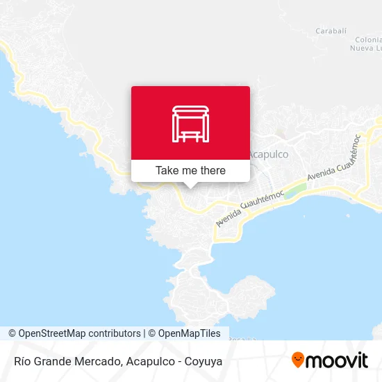 Río Grande Mercado map