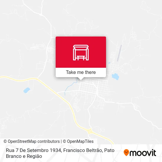 Rua 7 De Setembro 1934 map