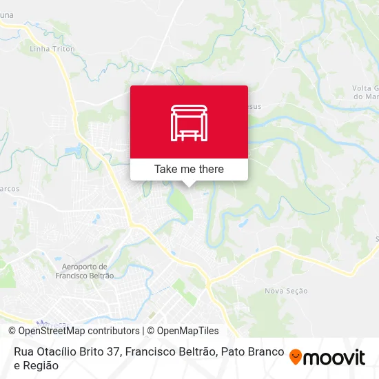 Rua Otacílio Brito 37 map