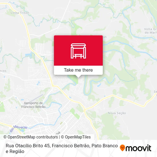 Rua Otacílio Brito 45 map