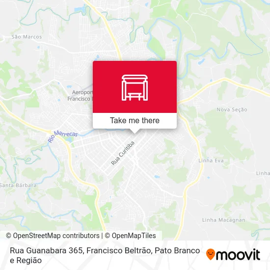 Rua Guanabara 365 map