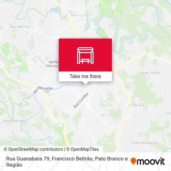 Rua Guanabara 79 map