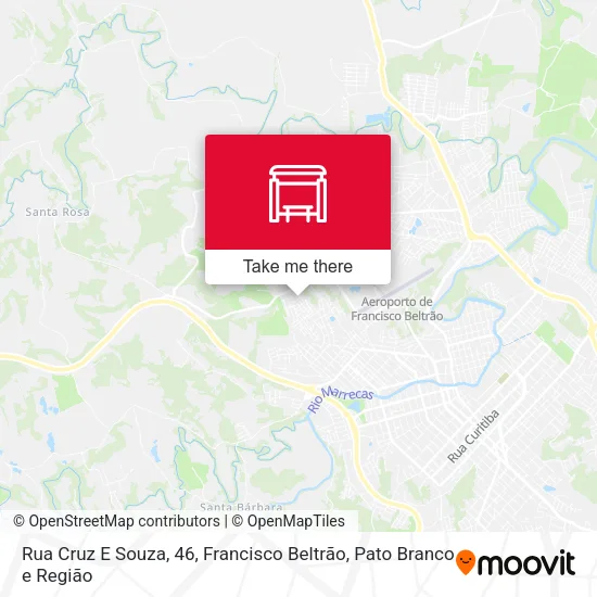 Rua Cruz E Souza, 46 map