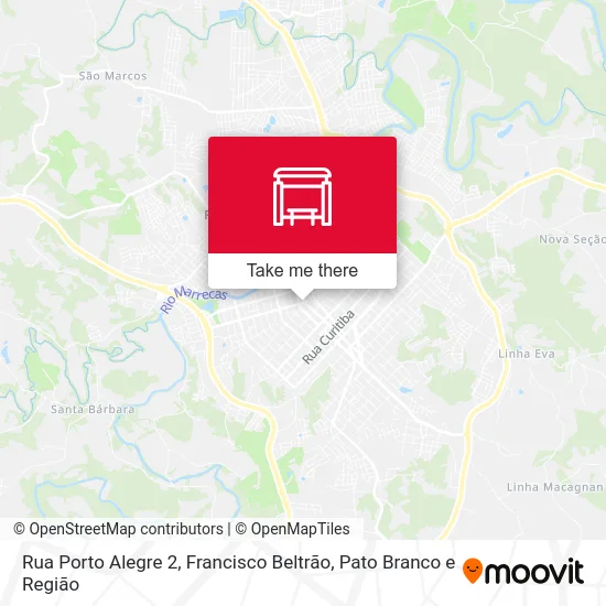 Rua Porto Alegre 2 map