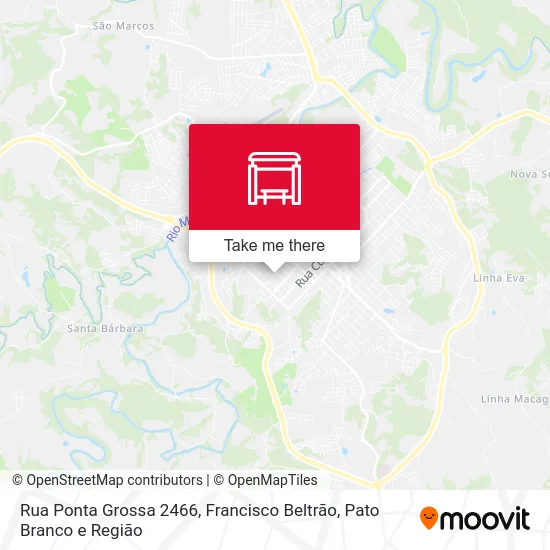 Rua Ponta Grossa 2466 map
