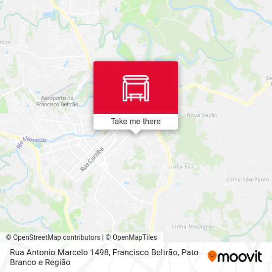 Rua Antonio Marcelo 1498 map