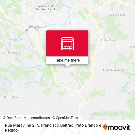 Rua Maravilha 215 map